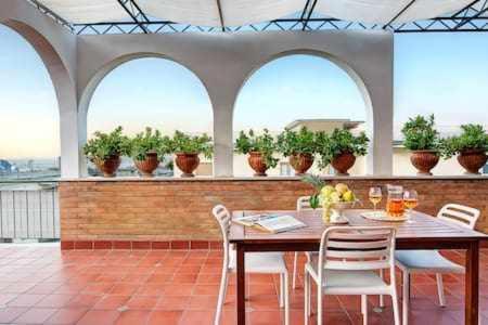 Gocce Villas - Skyline Sorrento Views In The Heart Of Сорренто Экстерьер фото